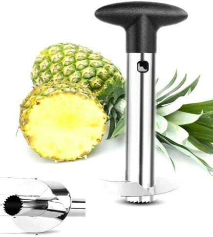 AL-FAHMI Pineapple Corer Slicer Peeler Cutter Parer Stainless Kitchen Easy Tool kit