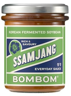 BOMBOM SSAMJANG Vegan Ssamjang, Korean Soybean Dipping Paste, 190g
