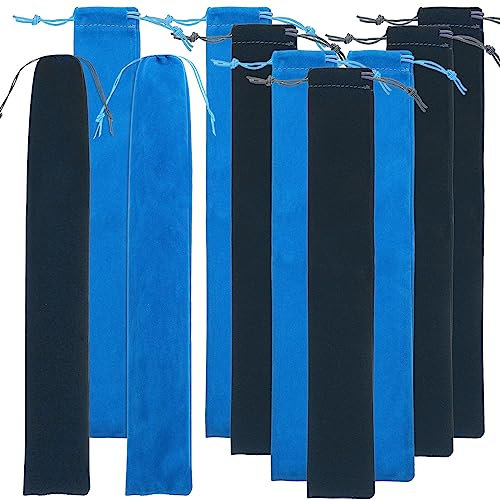 Cabilock 10 Stücke Sopran Lagerung Flöte Samt Beutel Für Vertikale Flöten