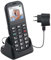 Telephone Portable Senior Téléphone Senior Telephone Doro Téléphone Portable Basique Téléphone Portable 2G Dual SIM Débloqué pour Seniors avec Grandes Touches, Bouton SOS, Noir