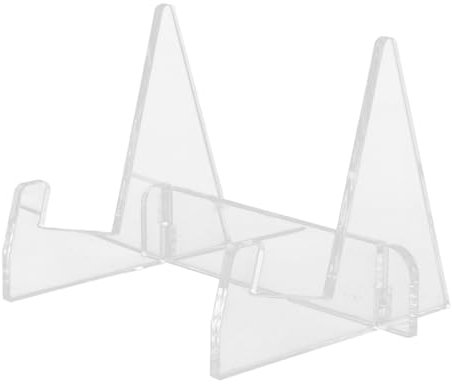 Lurrose Acryl Kochbuchständer Transparent Wasserdichter Und Ölabweisender Buchständer Für Kochbücher Fotos Alben Geeignet Für Küche Büro Und Einzelhandel