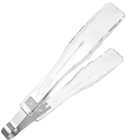 Alipis Fermaglio Per Alimenti Pinze Per Dolci Da Forno Fermagli Per Alimenti in Metallo Pinze Da Cucina Pinze Per Servire Pinze Per Alimenti Da Forno Acciaio Inossidabile