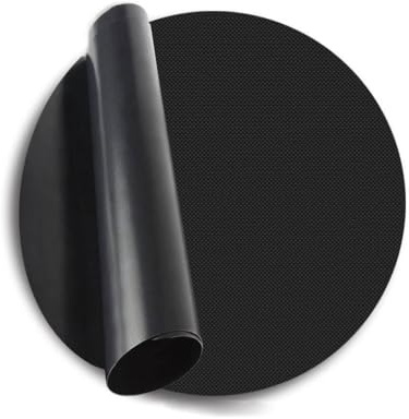 YIXANNX Alfombrilla antiadherente para barbacoa para cocinar y asar fácilmente, apta para todo tipo de alimentos, fácil de almacenar, alfombrillas para hornear, fáciles limpiar.