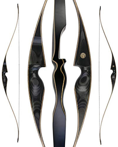 Jackalope Hybridbogen Obsidian One Piece 64 Zoll 25-50 lbs Linkshand (50 lbs)