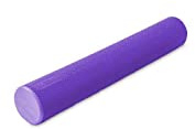 AMAYA SPORT Cilindro EVA 90 cm - Purple, Rodillo de Espuma para Ejercicio Funcional y Muscular, Cilindro para Masaje y Automasaje de Yoga, Foam Roller de Pilates,