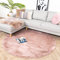 FRAAI | Home & Living Hochflor Teppich Rund - Comfy Supreme Rosa - Shaggy, Einfarbig - Modern, Skandinavisch - Wohnzimmer, Esszimmer, Schlafzimmer - Fellteppich - Carpet