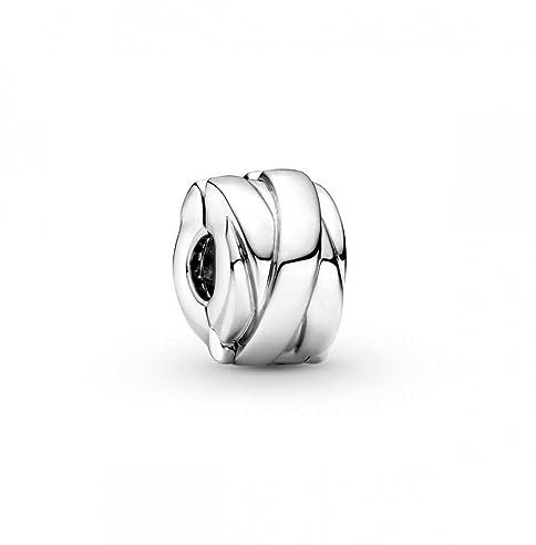 PANDORA clip nastri lucidi 799502C00 donna argento
