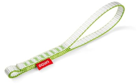 Ocun Quickdraw Bio-dyn 11mm 20cm Grün - Robuste leichte Dyneema Schlinge, 20cm, Größe 20 cm - Farbe Green