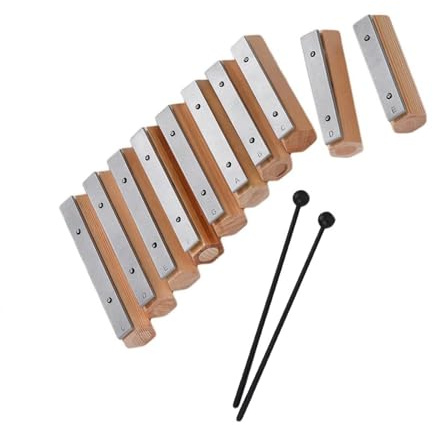 10-Noten-Glockenspiel, getrenntes Design-Schlaginstrument für Musik-Rhythmus-Training