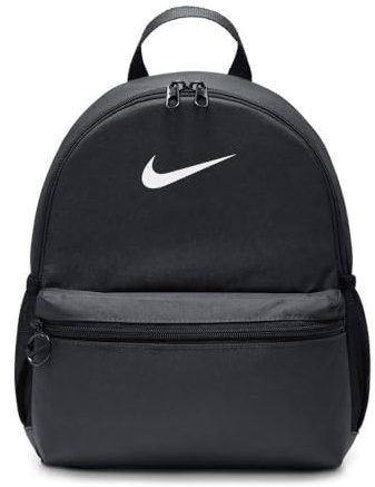 NIKE Classic Youth FZ7222-070 - Mochila unisex (11 L), color gris humo oscuro/negro/blanco, Gris ahumado oscuro, negro, blanco, 33cm H x 25cm W x 13cm D
