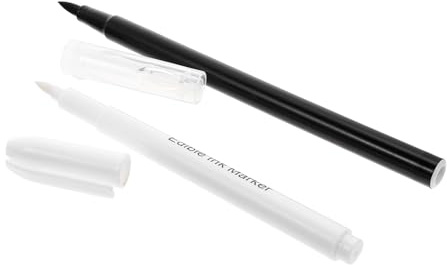 LOLIPPYY 2 Pezzi Penna per Decorare la Torta, Pennarello Commestibile in Plastica Cappuccio, Facile Diy, Coloranti Alimentari in Polvere per Biscotti e Pasticceria