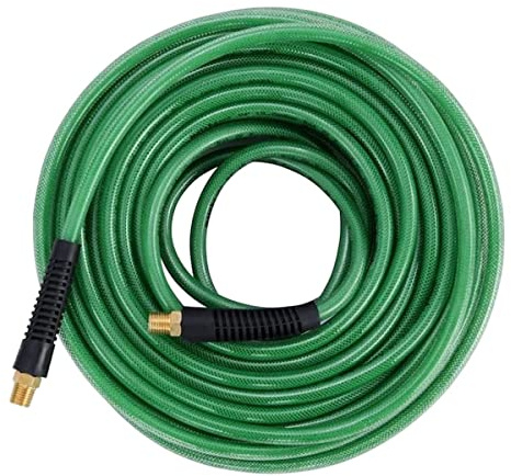 Metabo HPT Air Hose | 1/4-Inch x 100 Ft | Professional Grade Polyurethane | 300 PSI | 19413QPM, Green