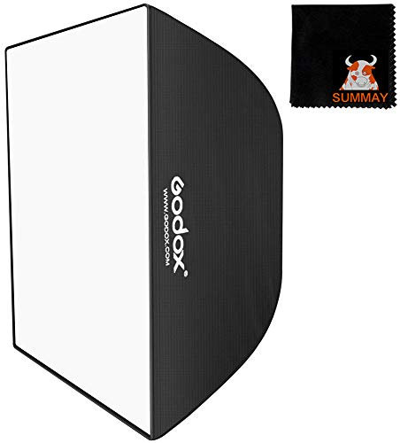 GODOX Faltbare Softbox 60x90cm Rechteckige Softbox mit Bowens für Portrait Studio Blitz Speedlite