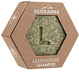 Ben&Anna Love Soap LEMONGRASS, Festes Shampoo, 60 g