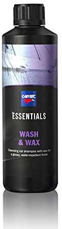 Cartec Shampoo per Auto con Cera Idrofobica e Protettiva Essentials Wash & Wax - 500ML