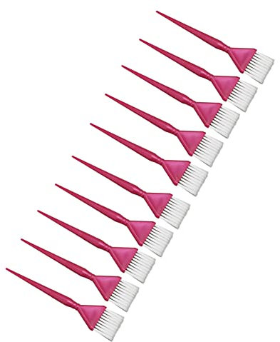 Juego de Brochas para Teñir el Cabello, Brocha para Teñir el Cabello, Brocha para Teñir el Cabello, Ergonómico, Aplicador de Tinte, Brocha para Teñir el Cabello para Salón (S)