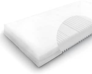 Sunfoam 7-Zonen Komfortschaum Matratze Star-7 140 x 200 cm Höhe 14 cm, ab RG23 | Gästebett | Rollmatratze