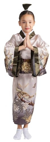 Dress Up America Kimono Giapponese Per Ragazze - Set Di Costumi Tradizionali Kimono Per Bambini