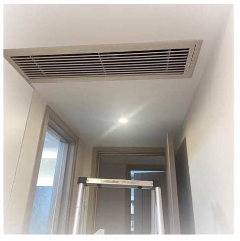 Griglia di Ventilazione Griglia Di Ripresa Per Soffitti Con Filtro, Rimovibile Griglia/copertura Della Bocchetta De'aria HVAC Per Bagno Cucina, Rettangolo Coperchio Di Ventilazione(19x120 cm (7.5 x 47