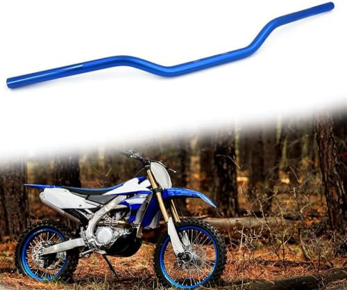 Motorradlenker 7/822mm Lenker Universal für MT-09 YZ250F YZ125 YZ450F WR125 XT250R YZ85 Dirt Bike ATV Motocross Enduro Blau.
