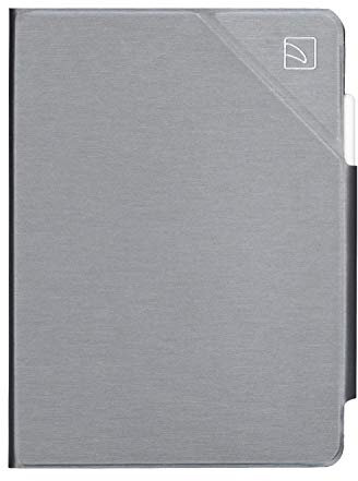 Tucano Minerale Plus Hartschalencase Schutzhülle mit Standfunktion Auto Einschlafen/Aufwachen für iPad Pro 11 Zoll Silber