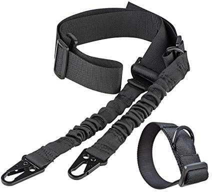 1 Point Sling Táctica Para Arma - Correa de Sujeción Para Buttstock, Rifle, Escopeta y Pistola - Portafusiles de Airsoft