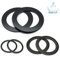 Shunfaji Pool O-Oring für Intex,Pool Gummi Dichtringe Unterlegscheiben runde Dichtung - für Intex Pool Teile 10747,25006,25010,28633,28635 28621 ect