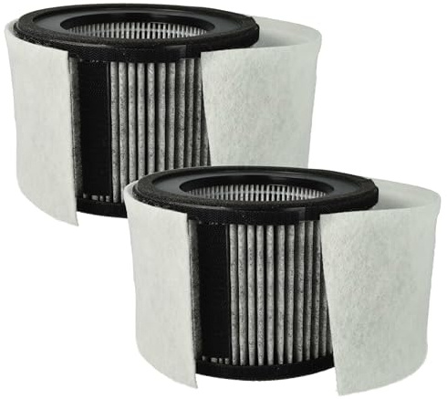 Vhbw 2 x filter kompatibla med Leifheit/Soehnle Airfresh Clean 300, 400 luftfuktare - luftfilter