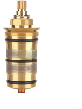 HpLive Inserto per valvola termostatica in ottone, cartuccia termostatica di ricambio per termostati da incasso e termostati a barra, kit di riparazione per aste valvole di miscelatori doccia