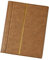 Briefmarkenalbum, 10 Blatt (20 Seiten), Präsentationshalter, Freunde, Sammler, Braun