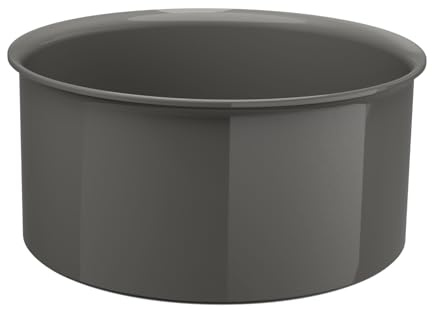 Lagostina Ingenio Vivissima, Casseruola Fonda in Ceramica Antiaderente Ø18 cm Utilizzabile con Manico Rimovibile (non incluso), per Tutte le Fonti di Calore, anche Induzione