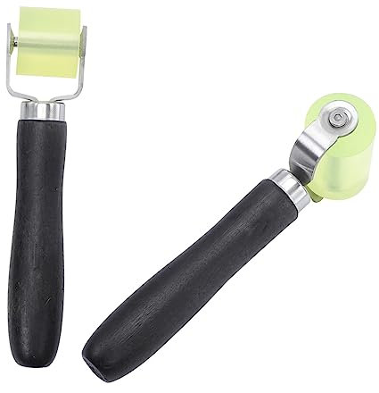 HAWILLOSCH 2piezas Rodillo Aplanador para Empapelar Paredes Incluye Rodillo Grande y Pequeño Herramienta para Pegatinas De Pared y Reembalaje De Automóviles