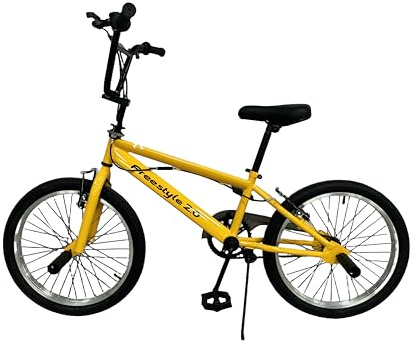 Royal Led Bicicletta Freestyle 2.0 bici 20 pollici bmx freestyle accessoriata vari colori manubrio rotore 360° bici per bambini dai 7 anni in su