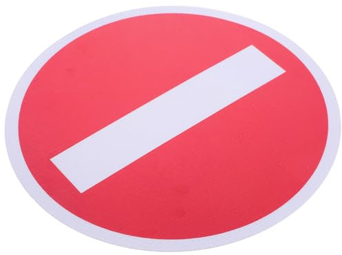 TIKODIDA Cartello di Avvertimento di Divieto di Accesso 30x30 Cm per Sicurezza Stradale e Industriale, Stradale di Allerta per Scantinati, Parcheggi e Fabbriche, Cartello di Sicurezza