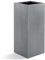 Luca Lifestyle Pflanzkübel Argento High Cube Betongrau Eckig Hoch Fiberglas *5 Jahre Garantie* - 40x40x100 cm - Premium Qualität - F970