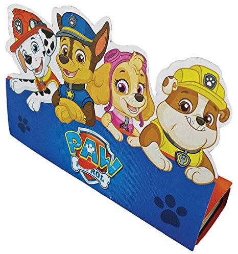 8 invitations d'anniversaire Paw Patrol - 16x21cm - Articles de fête originaux cartes d'invitation Pat Patrouille avec enveloppes - Convient parfaitement pour goûter anniversaire & fête d'enfants