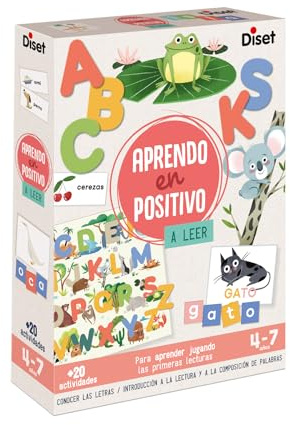 Lär dig att läsa positivt, pedagogiskt spel för barn från 4 till 7 år, läsa, studera