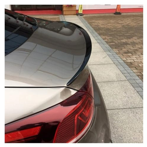 Trasero Spoiler Alerón Trasero Plástico ABS Sin Pintar para VW para Passat CC 2009-2016, Accesorios para Coche Alerones(Carbon Fiber Pattern)