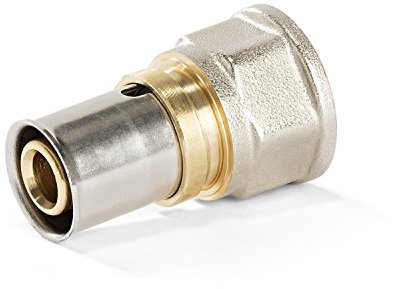 H2O-Flex® 26er Pressfitting mit 1IG/Innengewinde für Verbundrohr 3,0mm DVGW Aluverbund - Rohr 26 x 3,0mm Mehrschichtverbundrohr