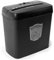 Duronic Cross Cut Paper Shredder PS712, Shred 5 Sheet Heavy Duty Small Mini Electric Shredders, Data Shredding Machine for Home Office Use, Shreds Papers, Credit Cards, Envelopes, Documents - Black P4