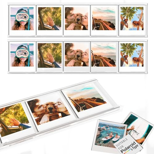 Elil Polaroid - Cornice da parete per cornici collage tipo I, 2 set