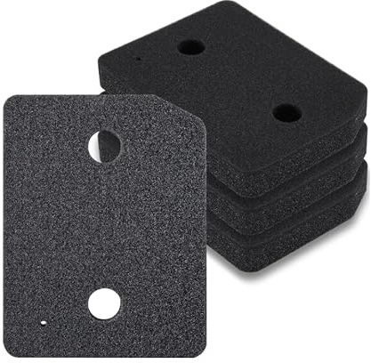 4 Filtro per Asciugatrice Miele T1 9164761,Filtro Spugna Asciugatrice 207 x 157 x 30 mm Filtro Schiuma Asciugatrice,Filtro Asciugatrice Presa,Filtri per Asciugatrice