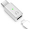 Seminer Adattatore Audio da USB C a Lightning, USB C Maschio a Lightning, Convertitore per Cuffie e Auricolari Femmina per iPhone Serie 16/15, iPad e altro (Bianco)