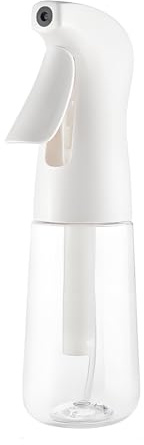 Eupneicu Flacon Pulvérisateur, Vaporisateur Cheveux 200ml, Cheveux Vaporisateurs Rechargeable, Avec Brume Fine Continue, Pour Coiffeurs, Alcool, Plantes Et Soin Du Visage [Blanc]