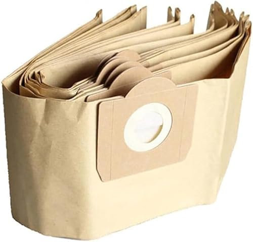 5 bolsas para aspiradora Kärcher WD 3, reutilizables para Karcher WD3, WD 3 Premium, WD3200, WD3500P, A2204, A2204, A2534, SE4001, KFI 487 6.959-130.0