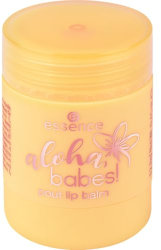 Essence Cosmetics aloha, babes! balsamo labbra, idratante, curativo, naturale, 12.8 g