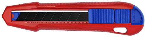 KNIPEX Tools CutiX Universal Snap Knife, 6-1/2, Red/Blue