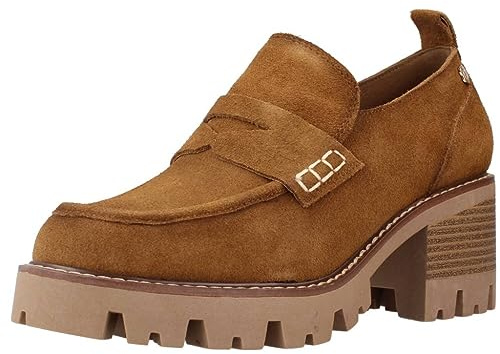 Carmela 161109 Zapatos de Mujer Camel (Tan), 39 EU