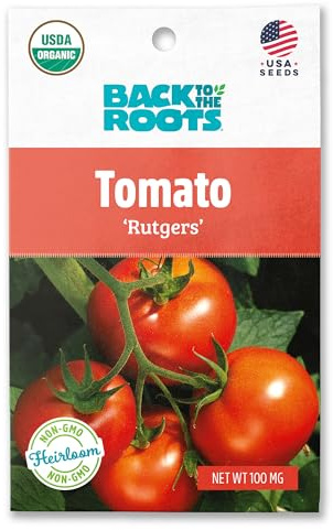 Back to The Roots 100% Organic Seed Packet - Tomato 'Rutgers' 140mg