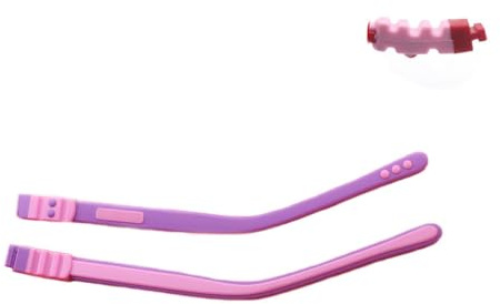 Child Eyeglass Arms 1 Pair Glasses Replacement Temple Silicone Frame Arms